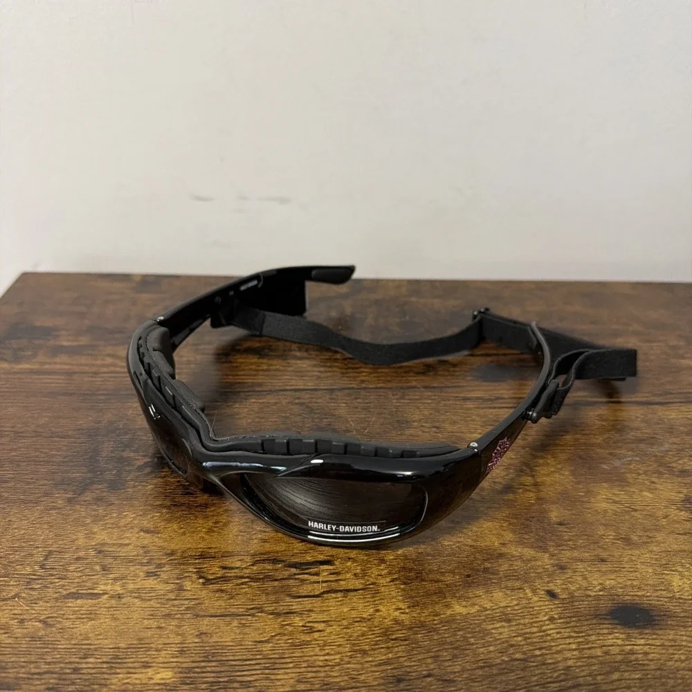 NEW Harley-Davidson Women's Pink & Black HDS PK01 Padded Goggles/Sunglasses